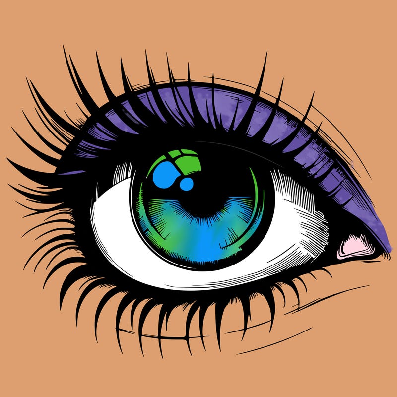 realistic eye