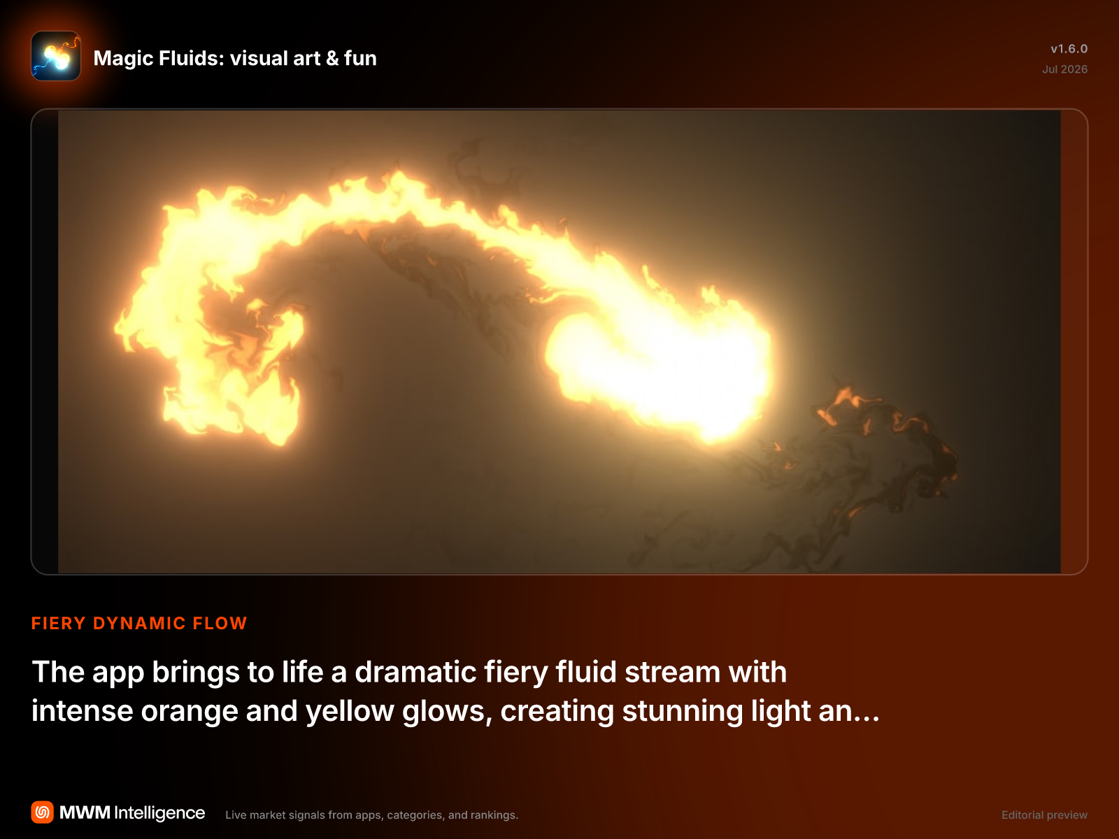 Magic Fluids: visual art & fun - Entertainment App | MWM