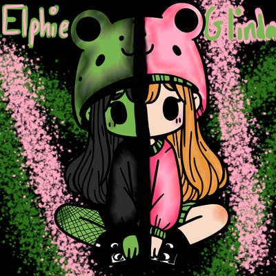 a girl wearing a frog hat and some frog socks