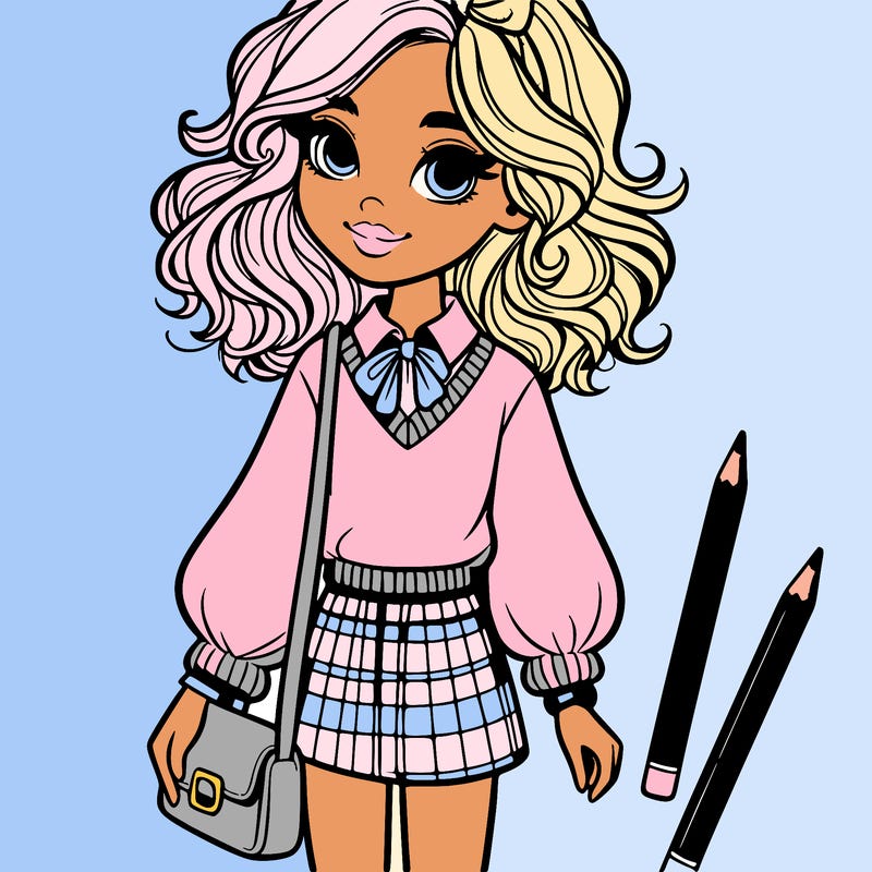 preppy girl