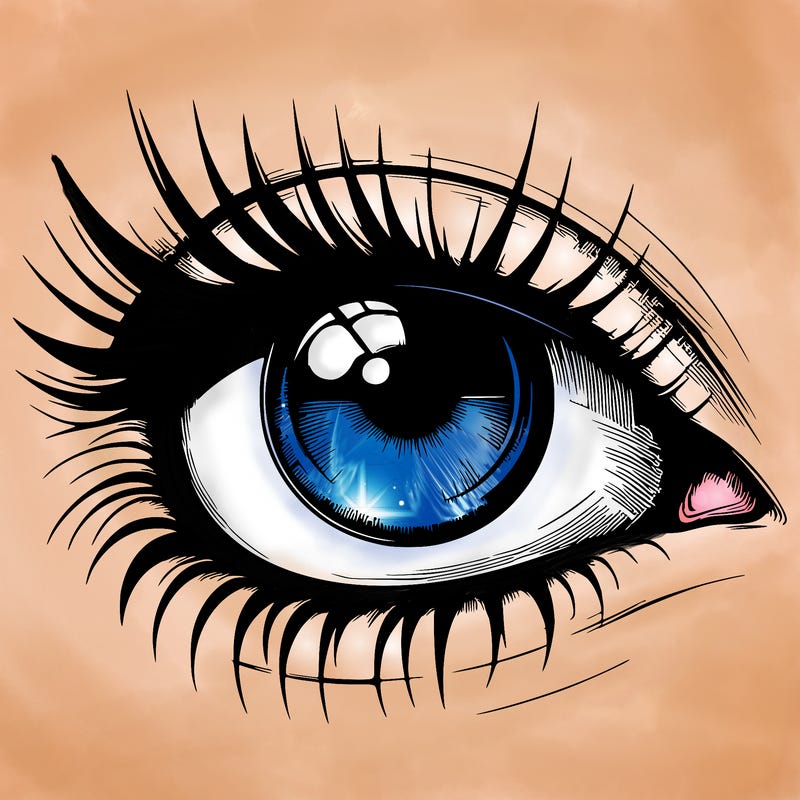 realistic eye