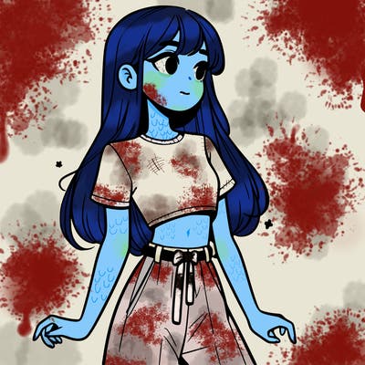 girl in a cute crop top