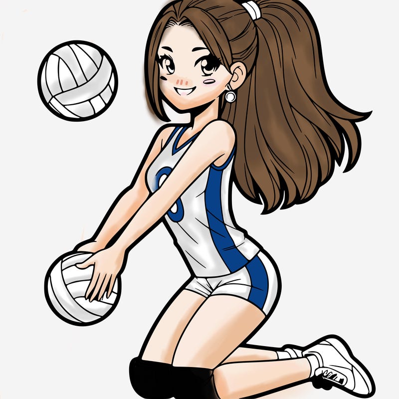 volleyball girl