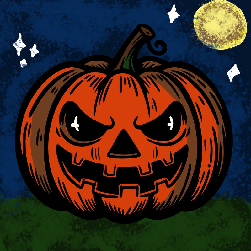 spooky pumpkin