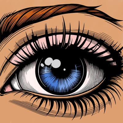 realistic eye