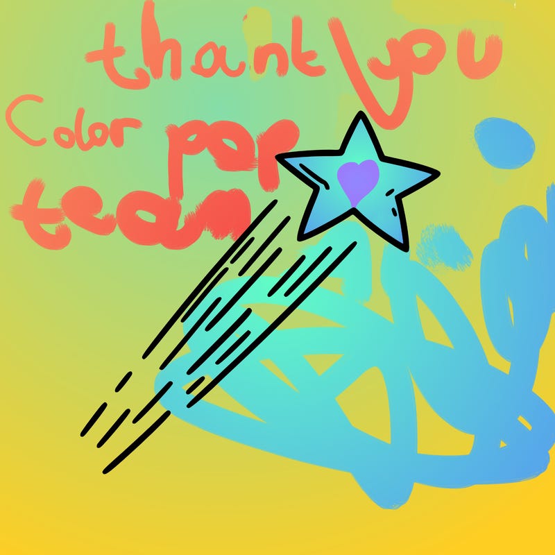 a shooting star in the sky