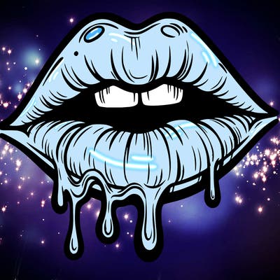 lips that look realistic and drip