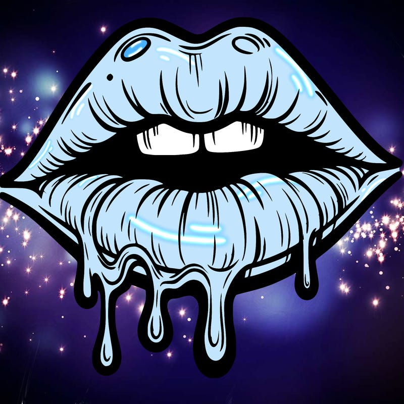 lips that look realistic and drip