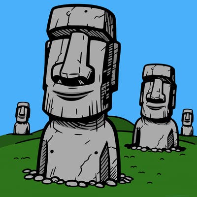 moai statue