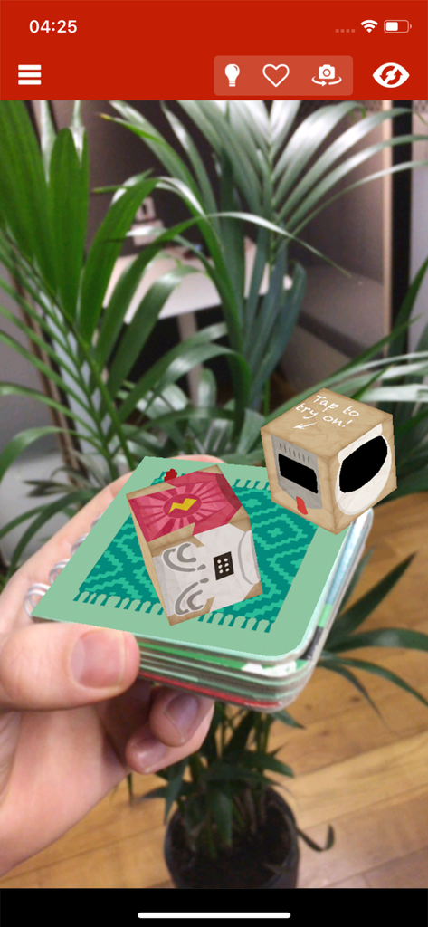 Zappar - La aplicación Zappar muestra personajes de realidad aumentada en 3D sobre un cuaderno físico