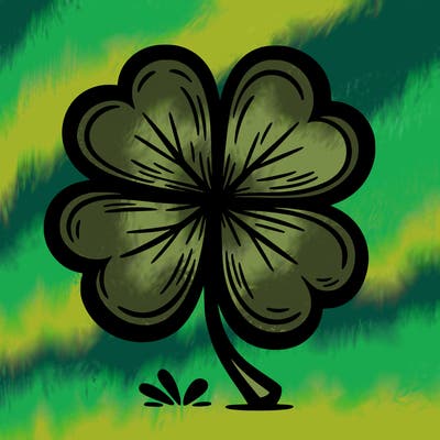 a big clover