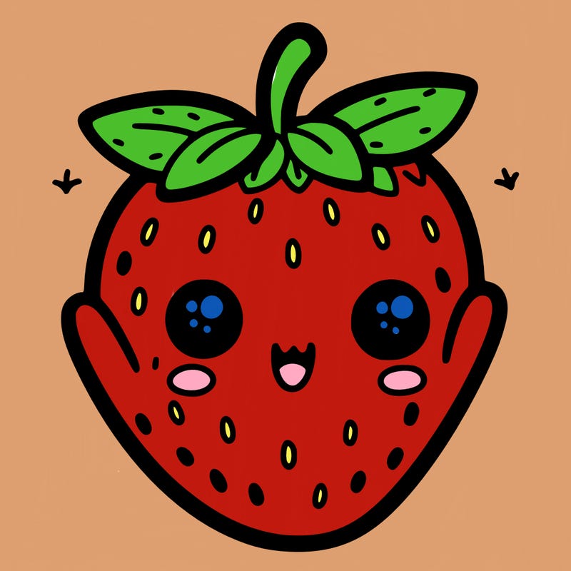 cute strawberry