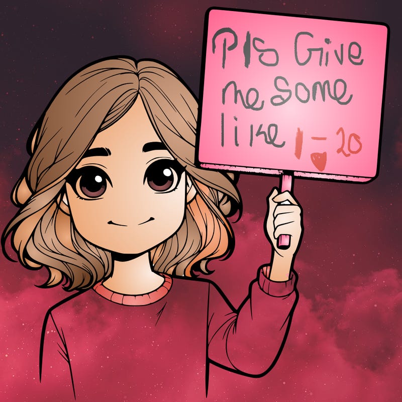 realistic girl holding up a sign