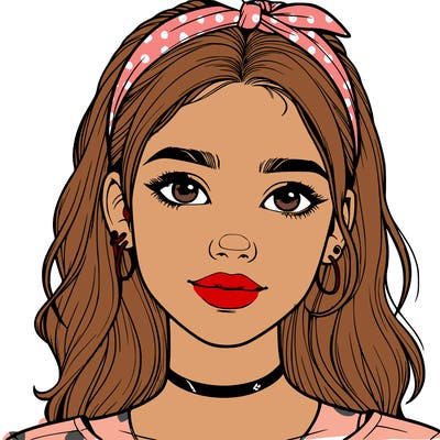 realistic teenage girl