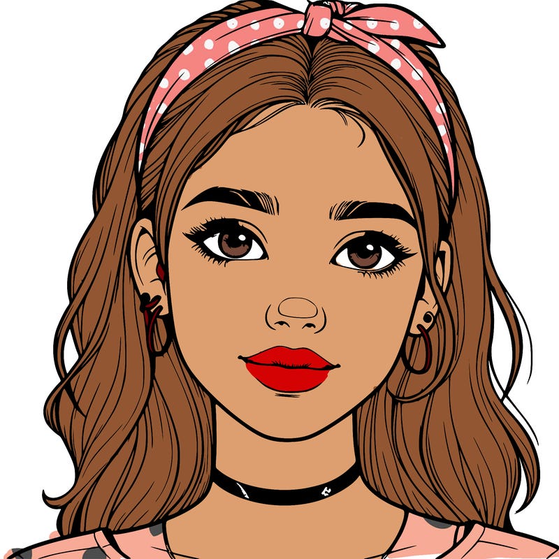 realistic teenage girl