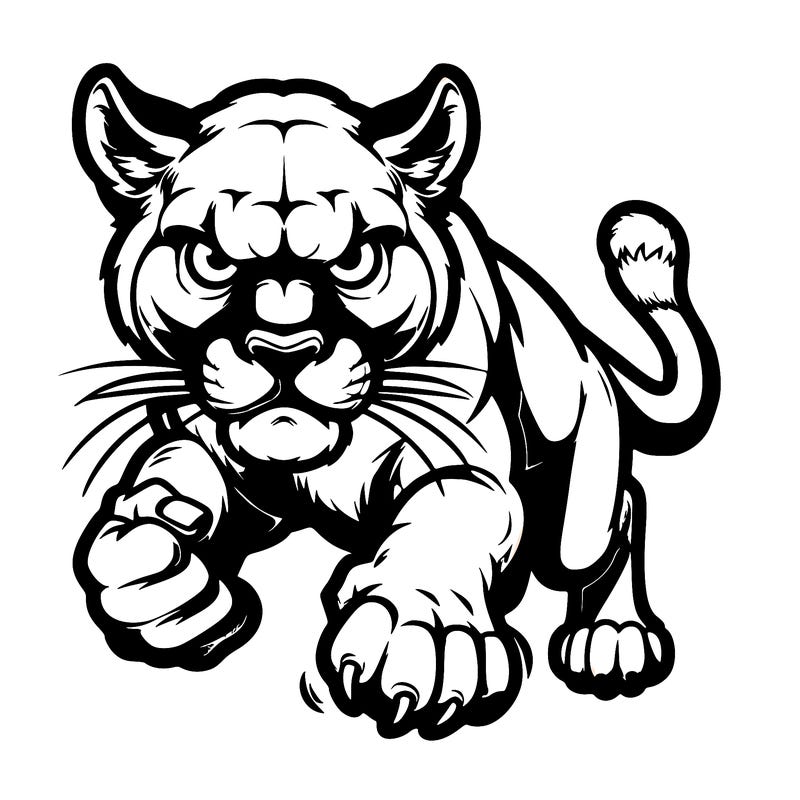 angry mountain lions