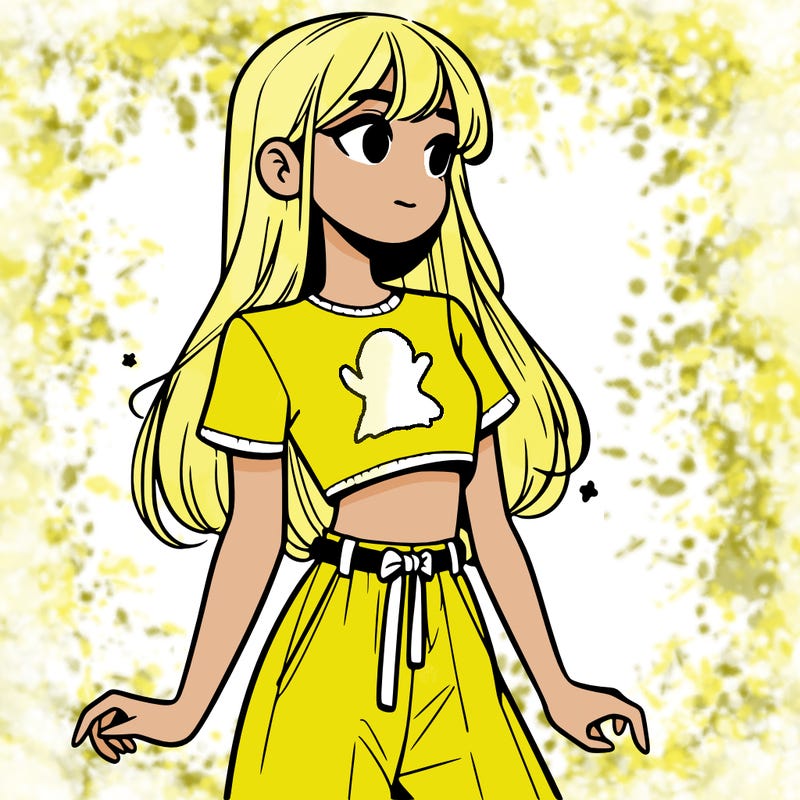 girl in a cute crop top