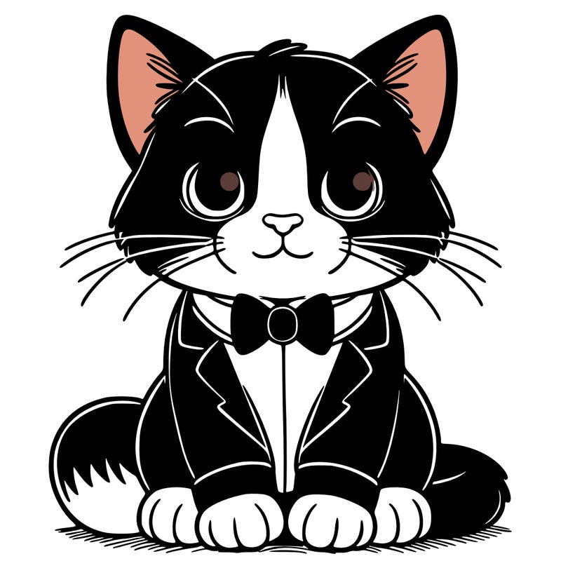 tuxedo cat