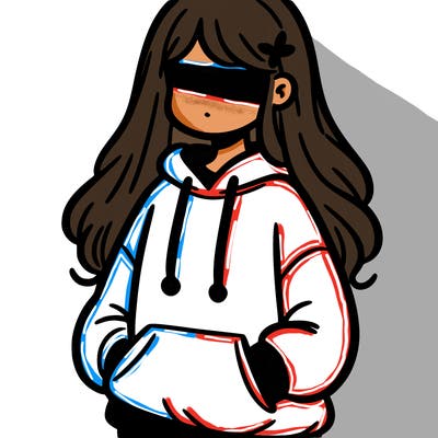girl in sweatshirt