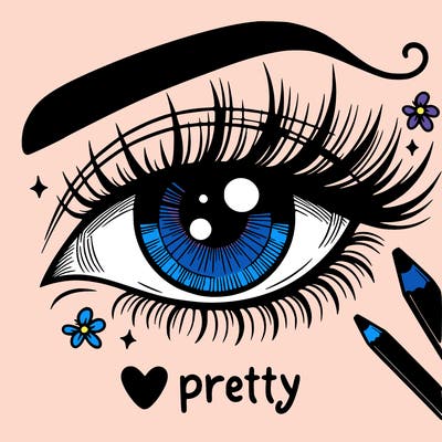 pretty eye