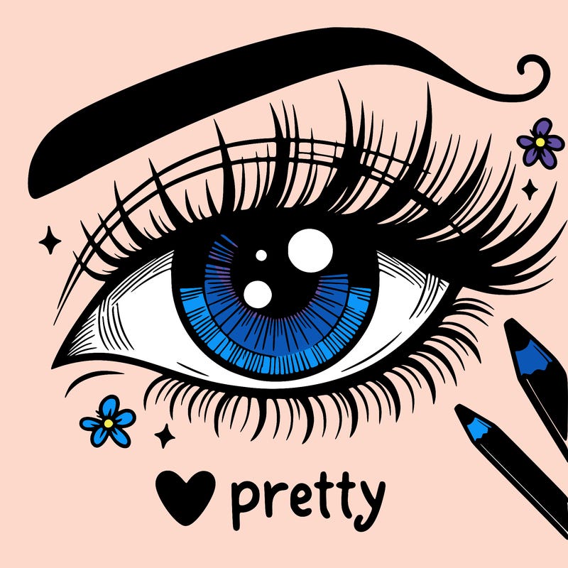 pretty eye