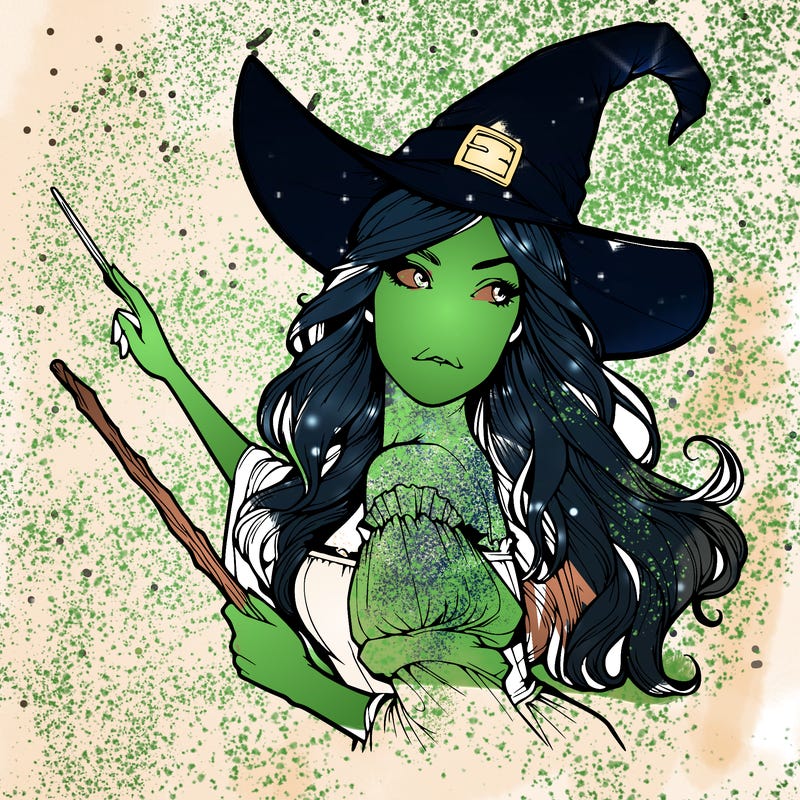 realistic witch