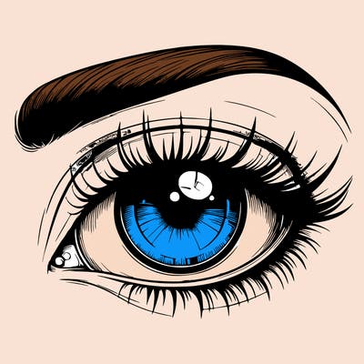 realistic eye