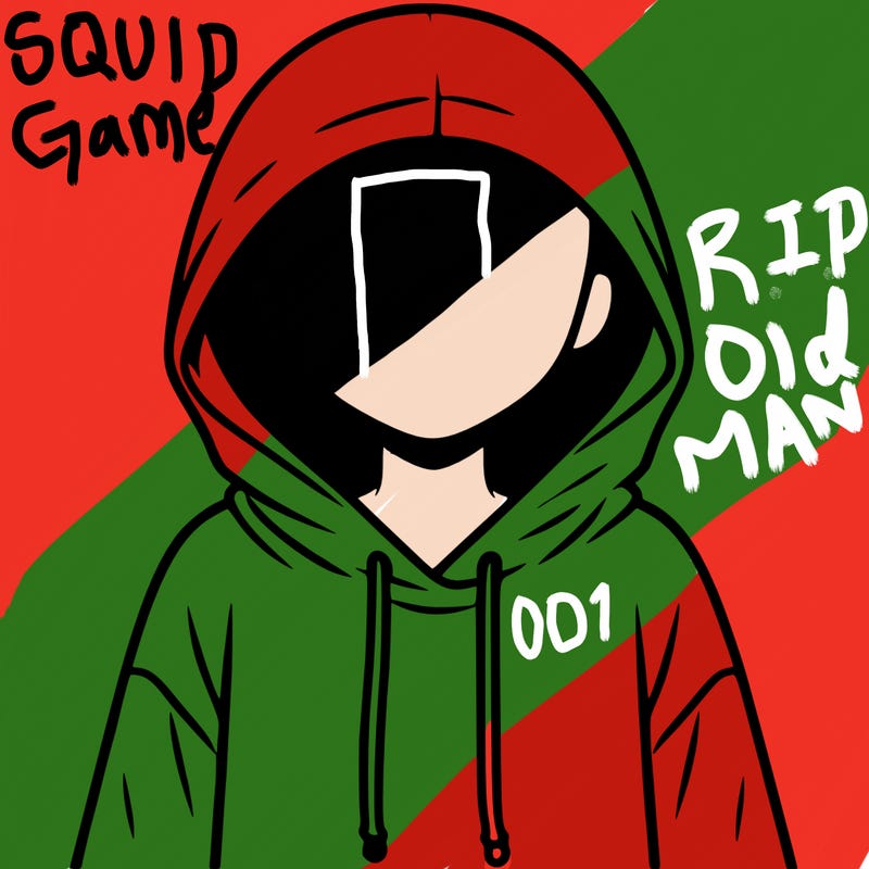 faceless girl in hoodie