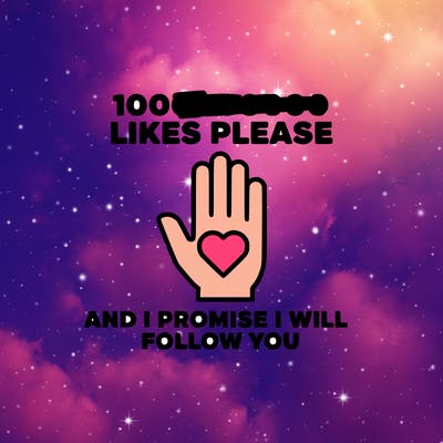100000000000 likes please and i promise i will follow you