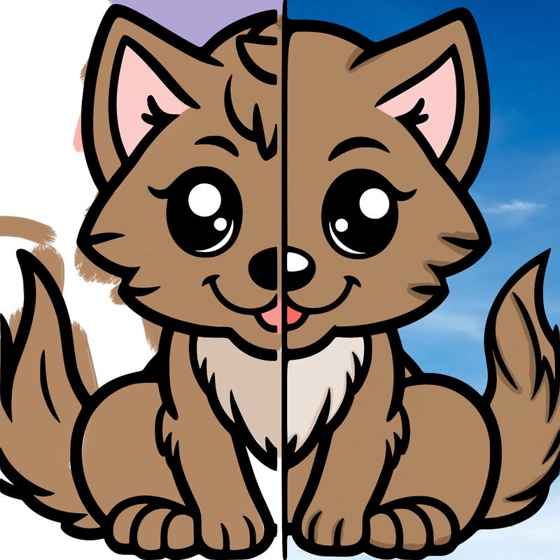 split wolf