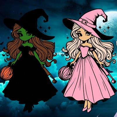 beautiful wicked witch. from wicked