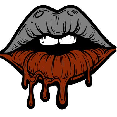 lips that look realistic and drip
