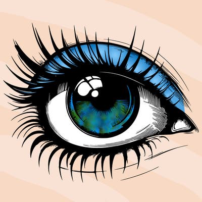 realistic eye