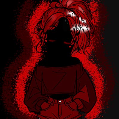 girl with a messy ponytail glasses a baggy crop top and jean shorts