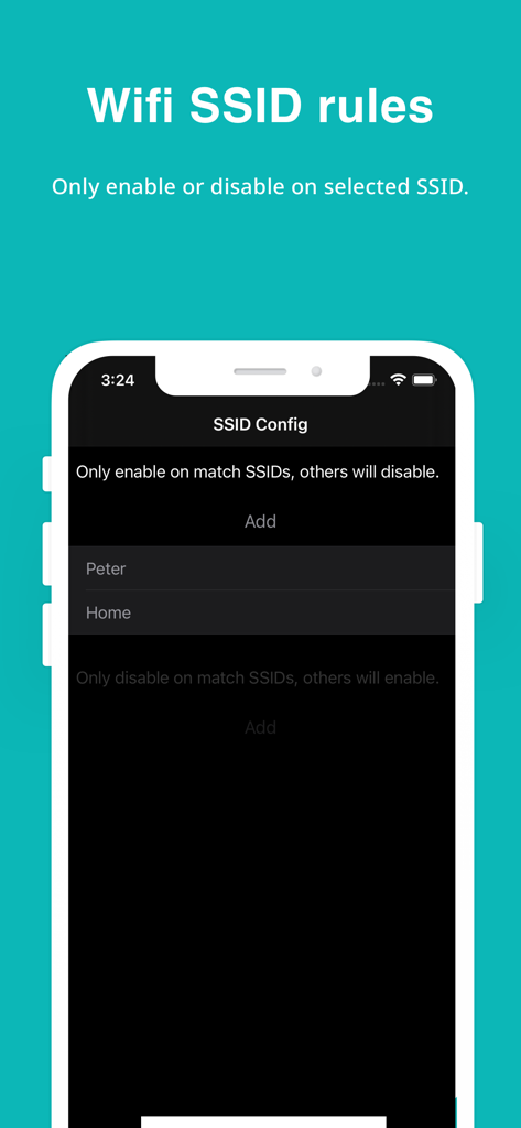 Interfaccia di DNS Security Pro per la configurazione delle regole SSID Wi-Fi