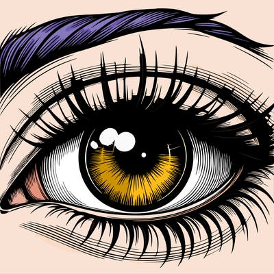 realistic eye