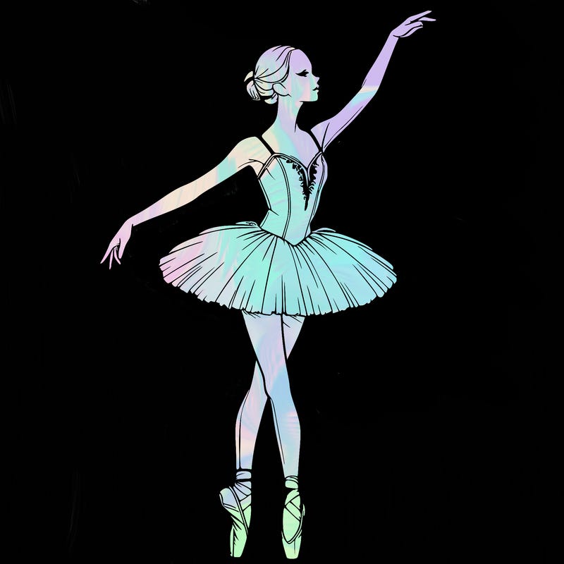 realistic ballerina