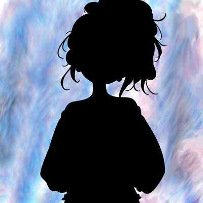 girl with a messy ponytail glasses a baggy crop top and jean shorts