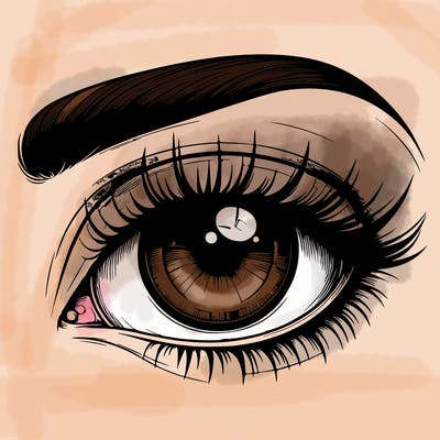 realistic eye