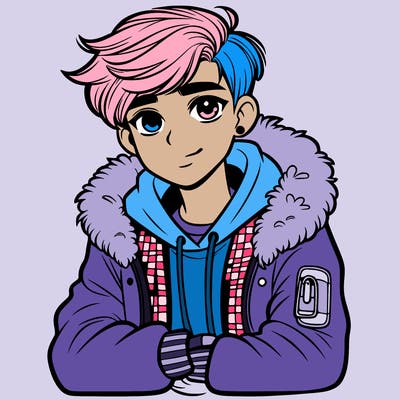 stylish teenager