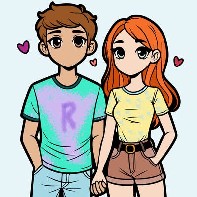 boyfriend and girlfriend