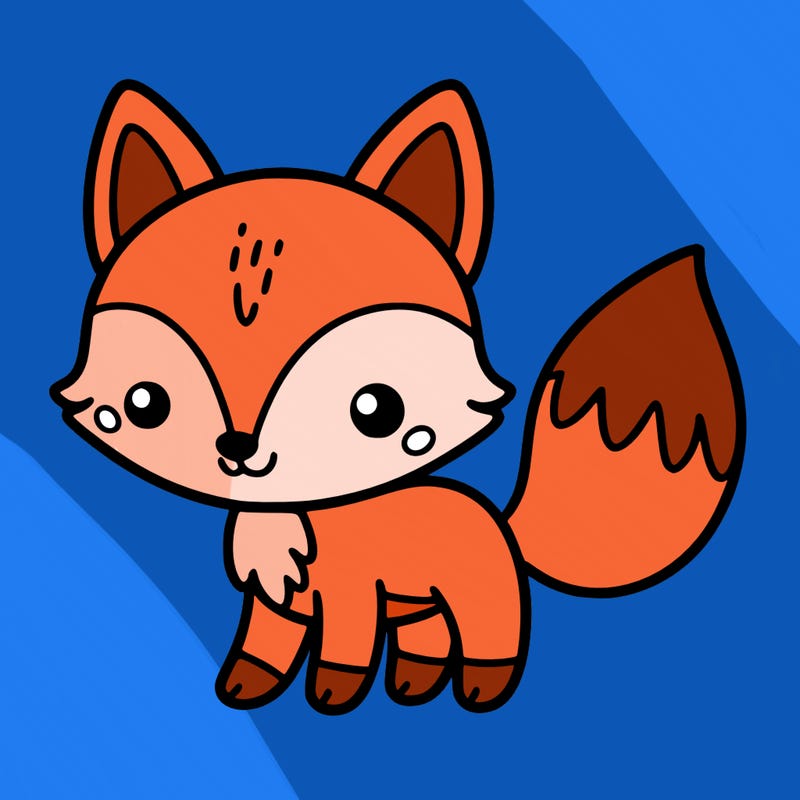 fox cute