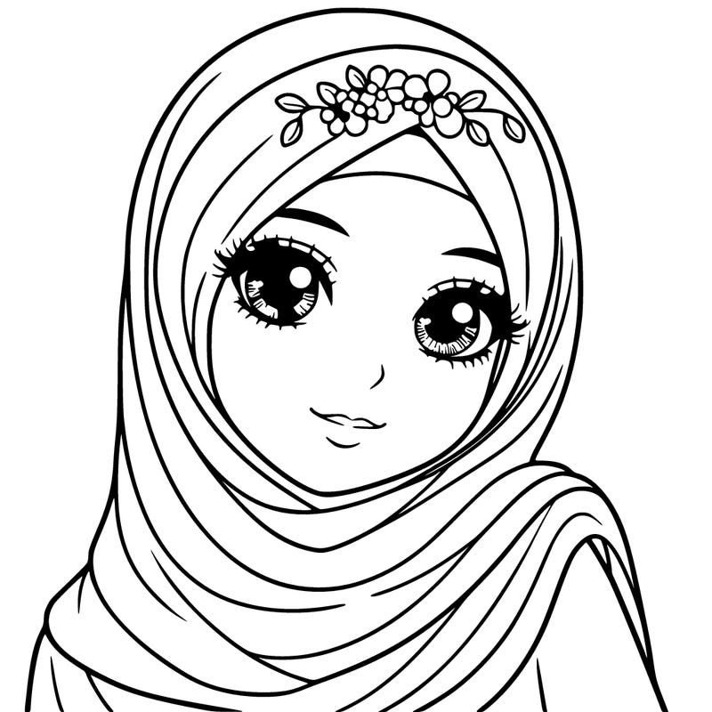 a beautiful muslim girl