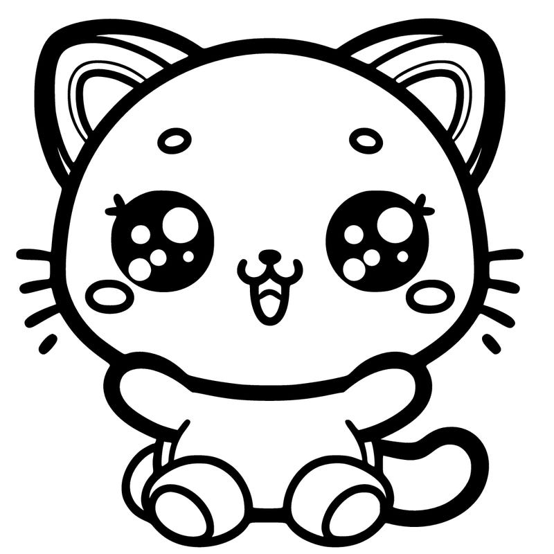 kawaii cute cat