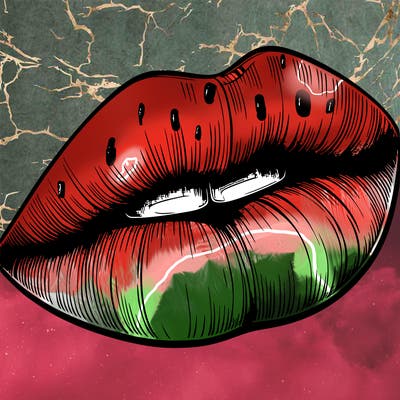 realistic lips