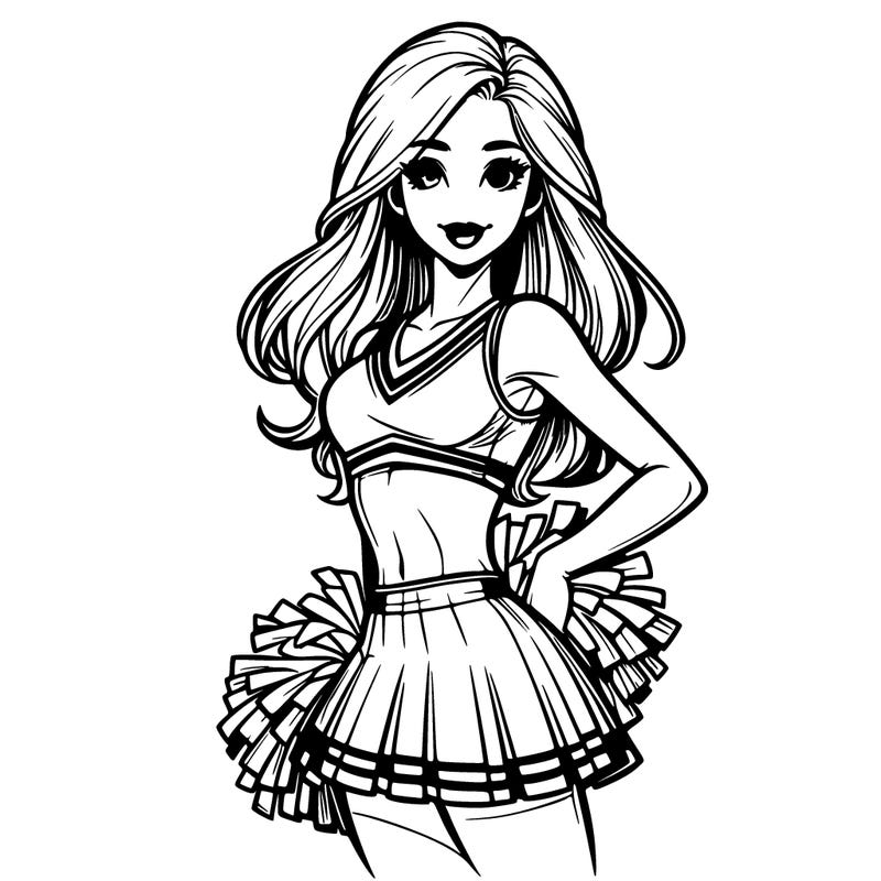 realistic cheer leader