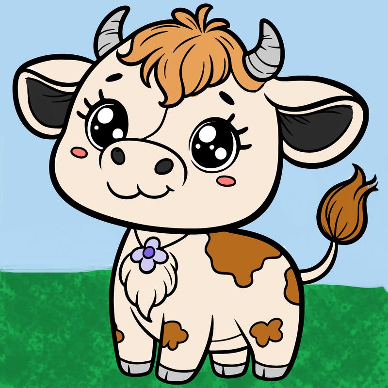 cute cow