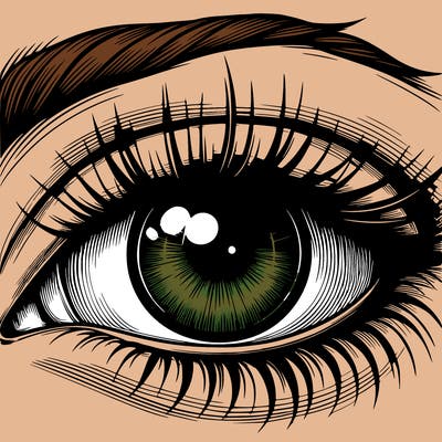 realistic eye