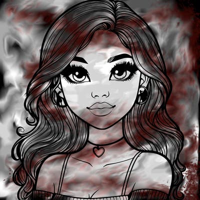 realistic pretty girl