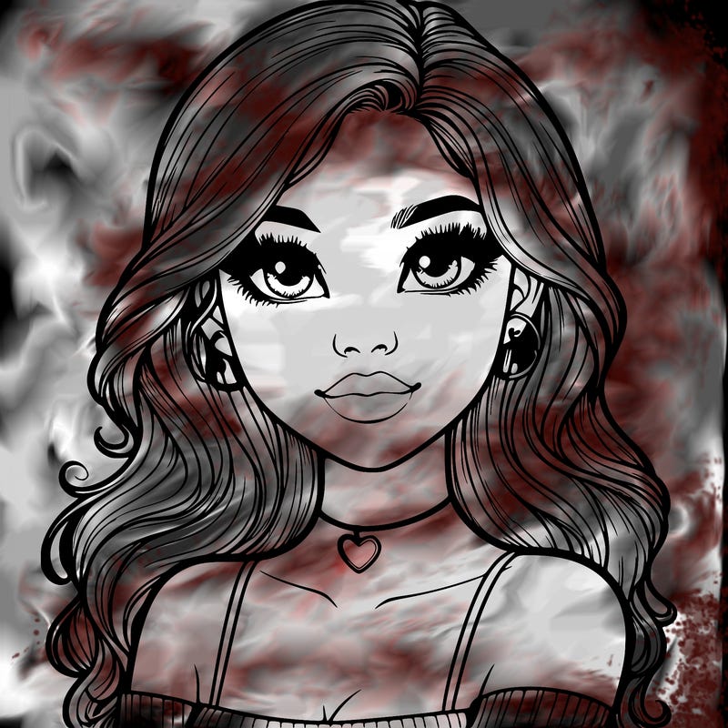 realistic pretty girl